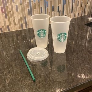 Brand New Starbucks Reusable Cups